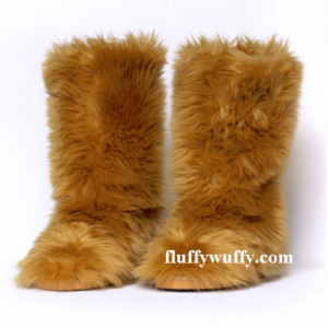 big fuzzy boots
