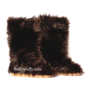 Fluffy Wuffy Faux Fur Boots! The Most Awesome Boots Ever