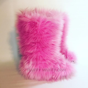 Classic Tall (Item 103) Coral Pink - Fluffy Wuffy American Brand